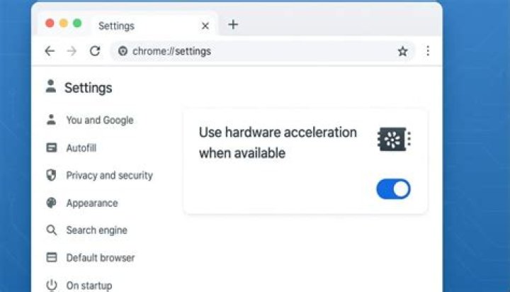 Hardware acceleration settings for smoother playback
