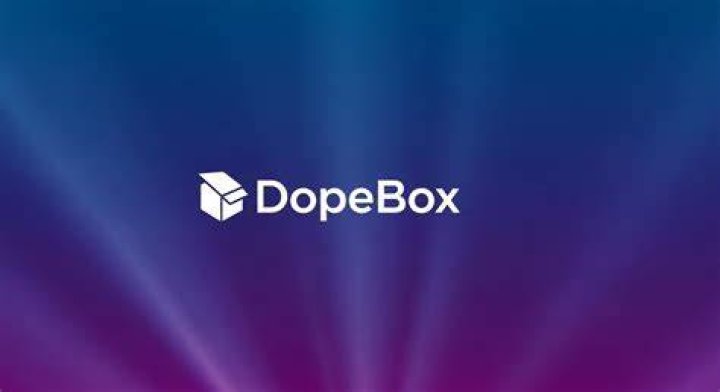 Illustration of searching and choosing results in dopebox