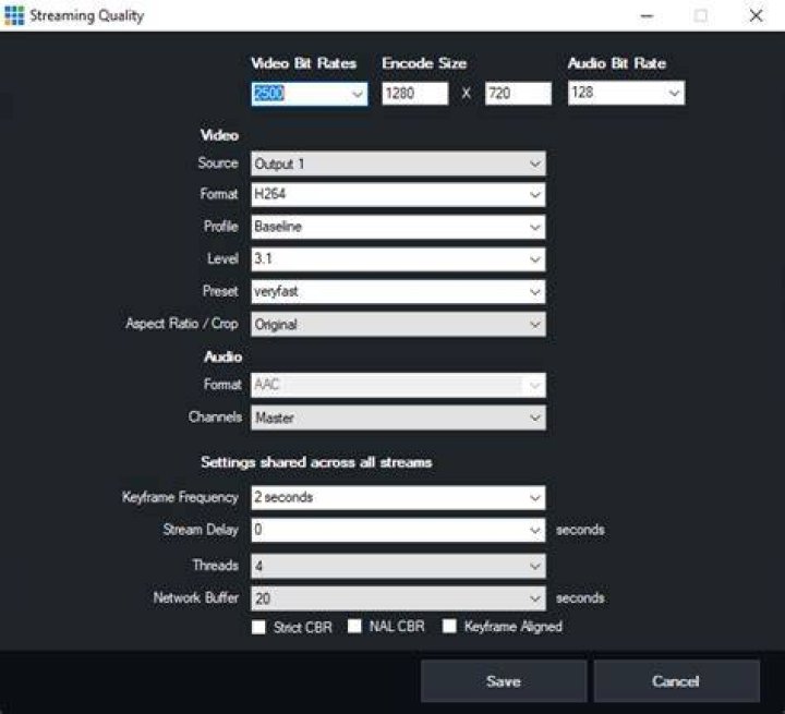 HD movie streaming quality settings explained