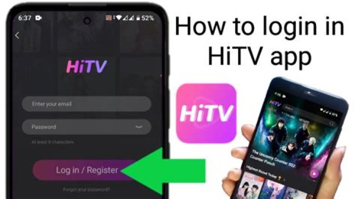 Set up your hitv account for streaming