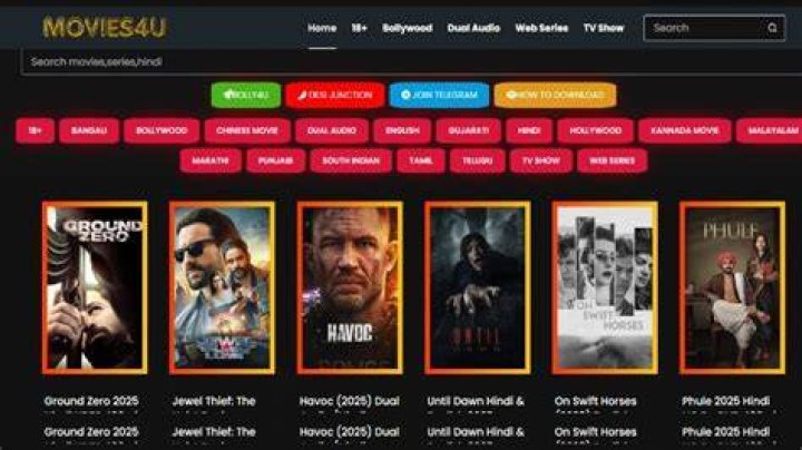 movies4u: Free Movie Streaming & Download Platform for Full-Length Films